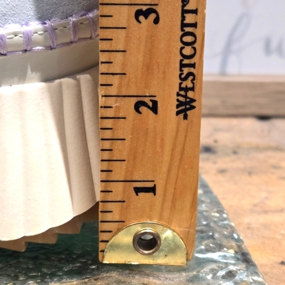 Dolce Vitta "Dolen' Platform Pastel Stripe Knit Stitch Sneakers Wmns 9.5 - Picture 6 of 9